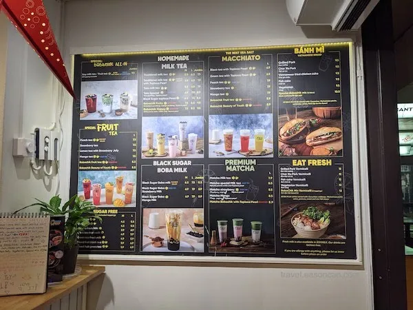 另一間飲料店 包含了滿滿的越南料理